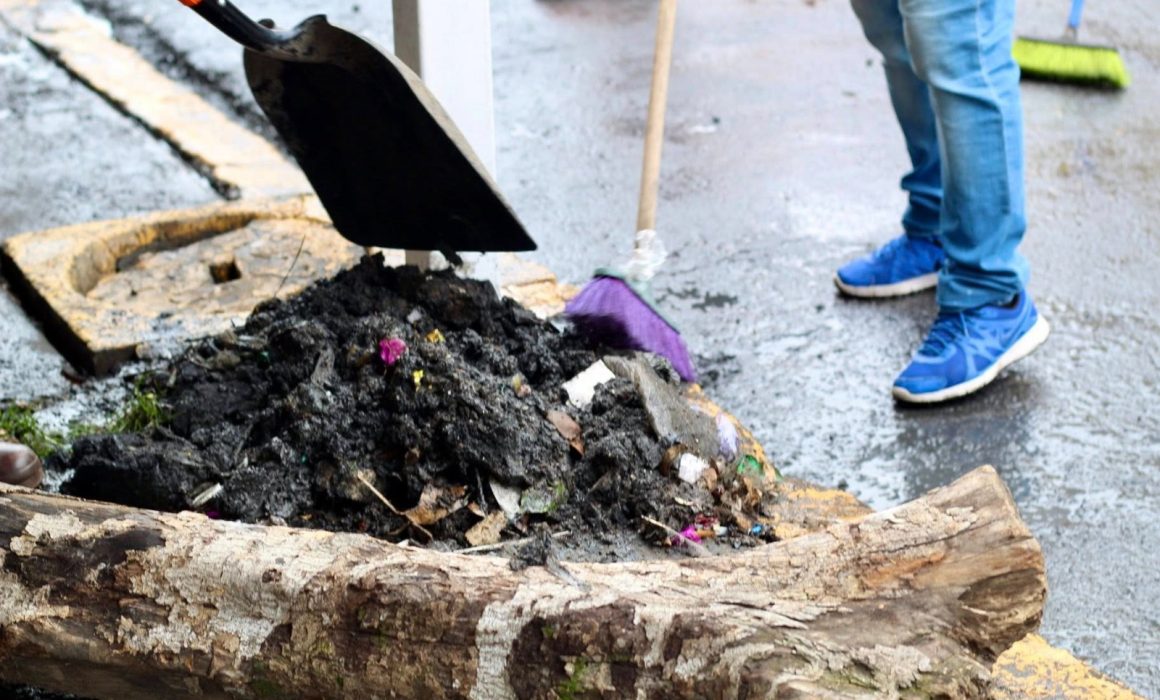 Cierre del tiradero y basura acumulada en Nezahualcóyotl por intensas lluvias