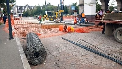 Cierre en Nicolás Bravo por obras en cruces peatonales inteligentes en Toluca