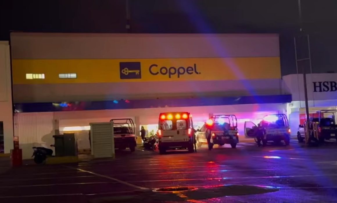 Cinco detenidos por robo a mano armada en tienda Coppel de Texcoco