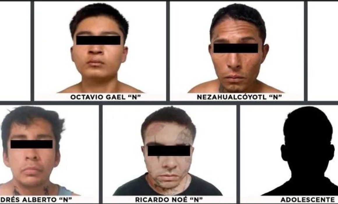 Cinco personas, incluyendo un menor, vinculadas a proceso por asesinato múltiple en Chimalhuacán