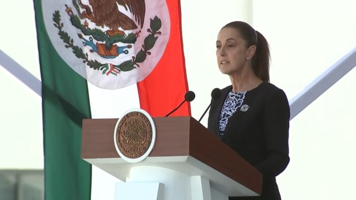 Claudia Sheinbaum conmemora 111 años de la Fuerza Aérea Mexicana en Zumpango, Estado de México