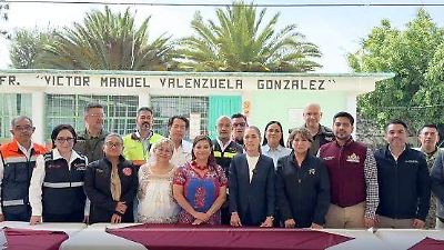 Claudia Sheinbaum evalúa daños y promete apoyo en zonas inundadas de Nezahualcóyotl