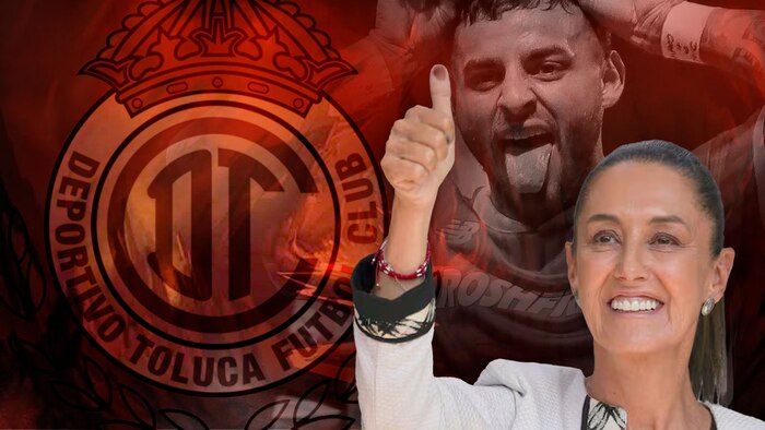 Claudia Sheinbaum felicita al Toluca tras campeonato de Liga MX, pero recuerda cuál es su equipo favorito