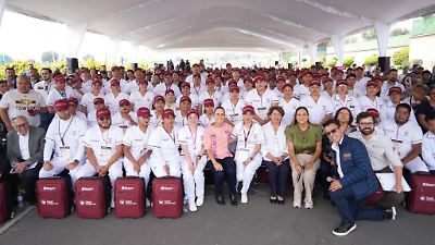 Claudia Sheinbaum inicia en Ixtapaluca programa Salud Casa por Casa en Edomex
