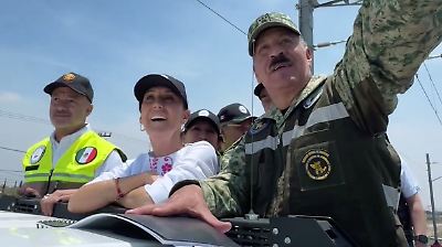 Claudia Sheinbaum inspecciona avances en la ampliación del Tren Suburbano a AIFA