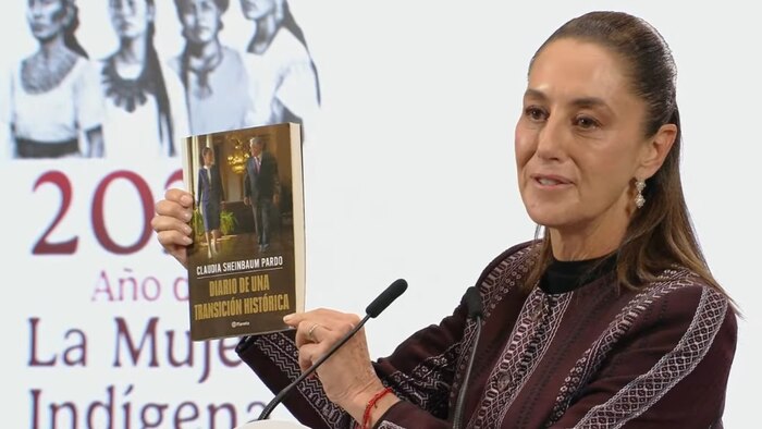 Claudia Sheinbaum presenta su libro 'Diario de una Transición Histórica' y estará a la venta este fin de semana