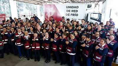 Con 57 unidades móviles, el Estado de México impulsa la vacunación en 125 municipios para 2025