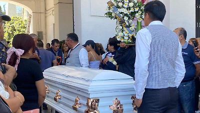 Con música y justicia: Despiden a Medio Metro de Puebla en un emotivo funeral sonidero