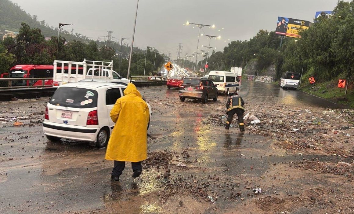 Conagua activa alerta por bajas temperaturas y lluvias en el Estado de México
