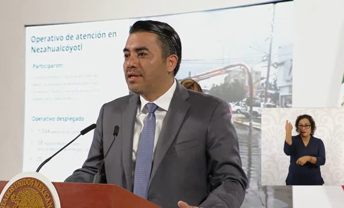 Conagua asegura que Nezahualcóyotl quedó completamente seco tras cuatro días de trabajos intensivos