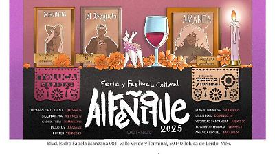 Conciertos gratuitos y sin boletos en la Feria y Festival del Alfeñique 2025 en Querétaro
