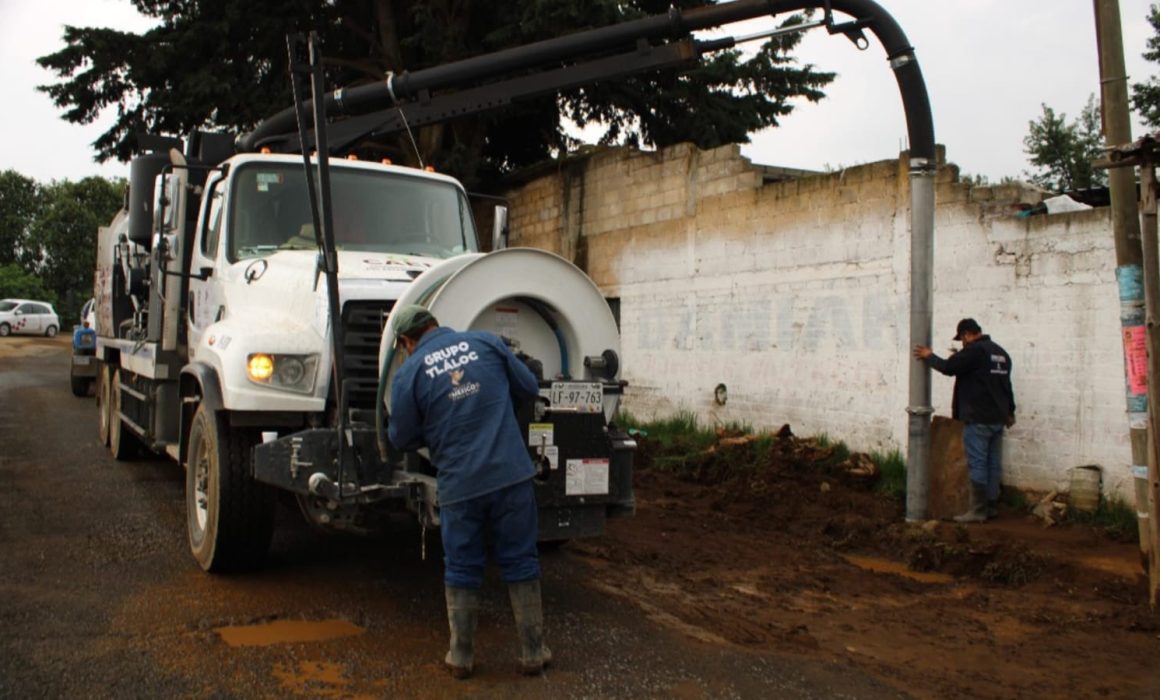 Concluyen trabajos de limpieza y desazolve en Tlacuitlapa tras lluvias torrenciales