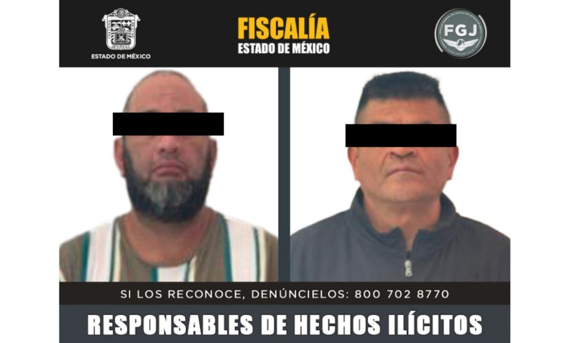 Condenan a dos hombres a 55 años de prisión por secuestro exprés y robo en Huehuetoca