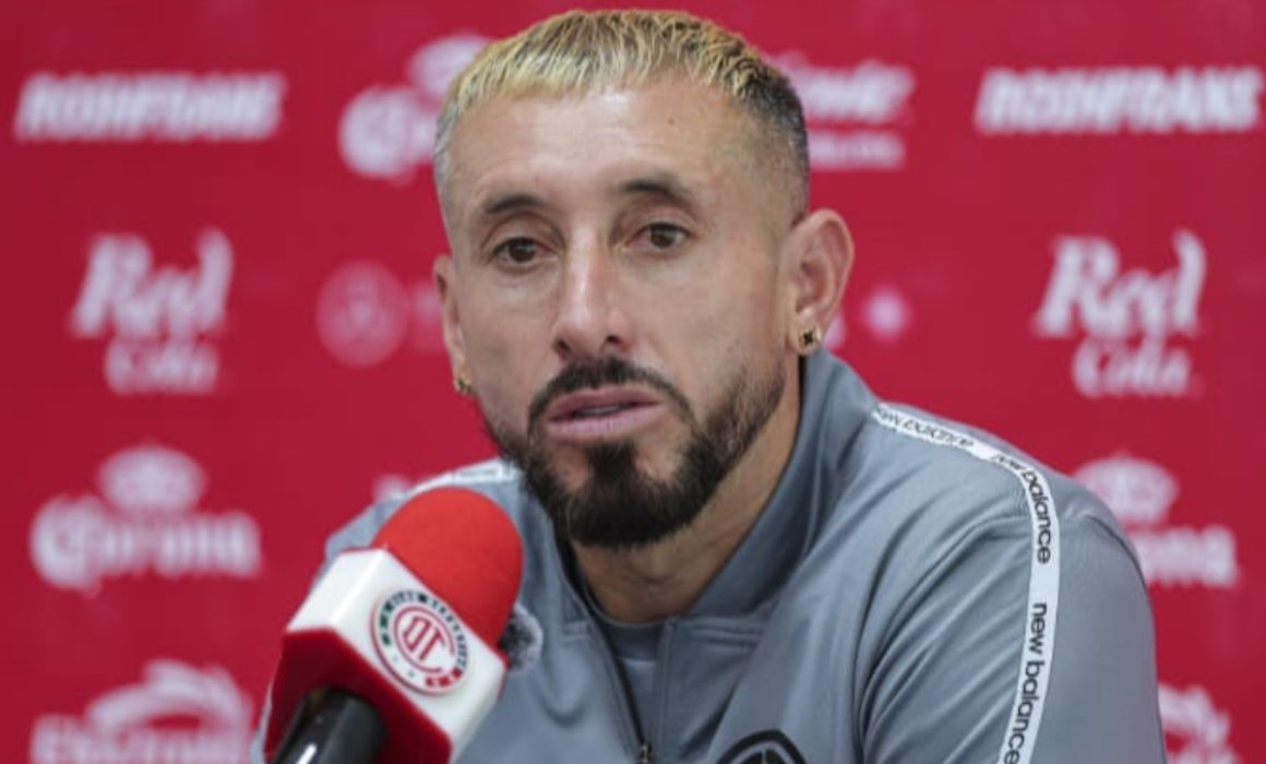 Confía Héctor Herrera en hacer buena semifinal con Toluca