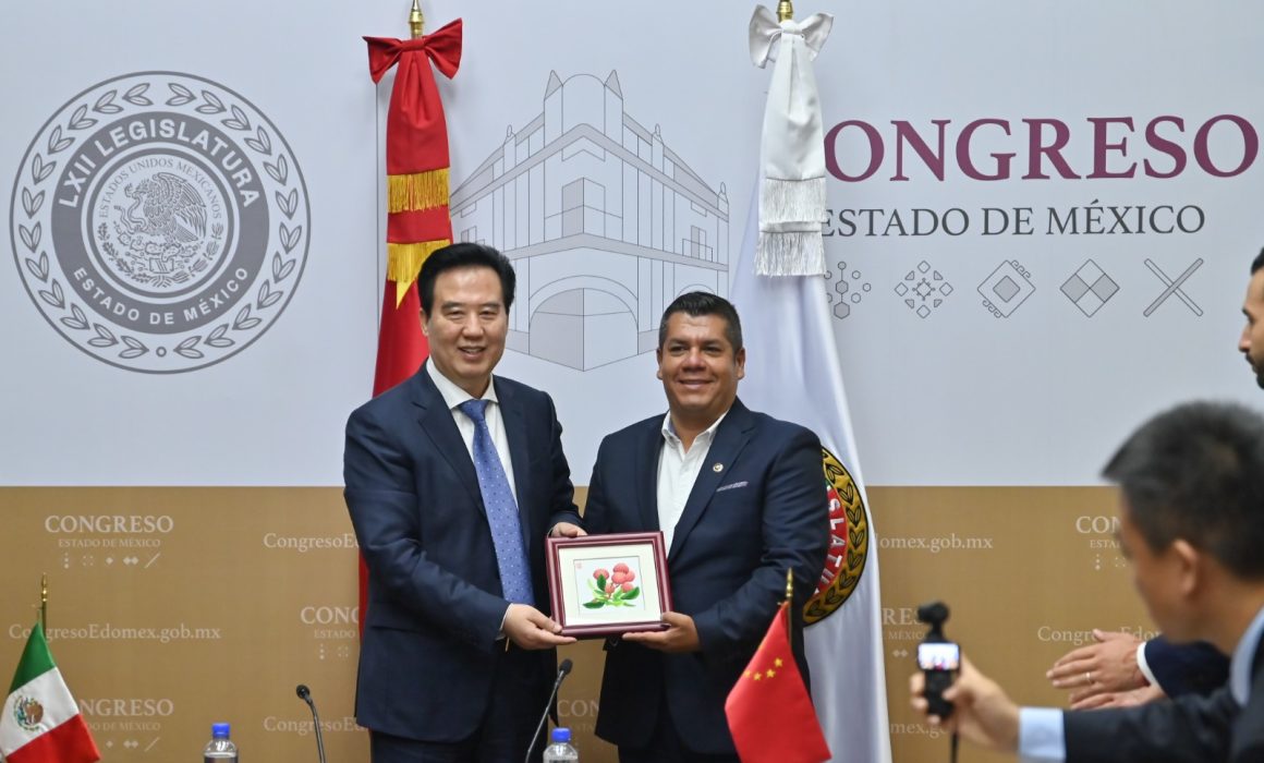 Congreso del Estado de México respalda acercamientos comerciales con China a pesar de denuncias locales