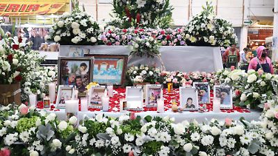 Conmemoración en Toluca recuerda a las víctimas del incendio en la Central de Abasto