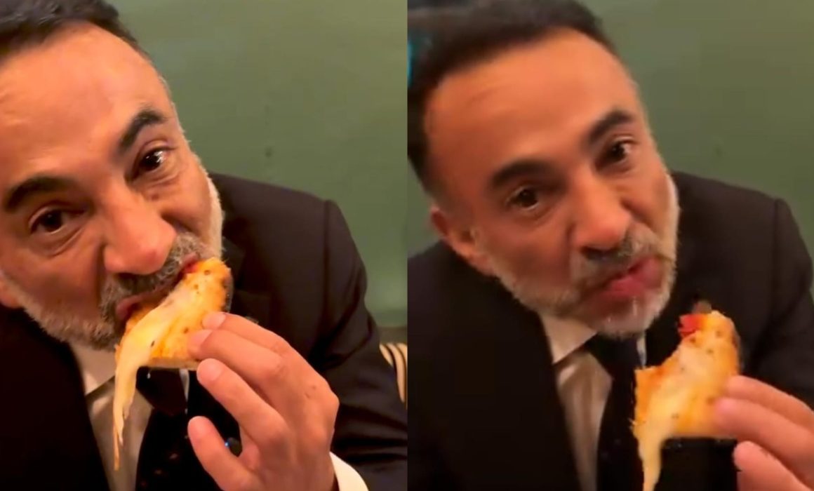 Contraste en Metepec: Fernando Flores Fernández disfruta comida de lujo mientras ofrece frijoles a los pobres