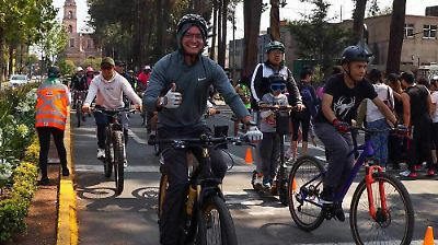 Controversia por cierres viales durante la Mexivía Recreativa en Valle de Toluca