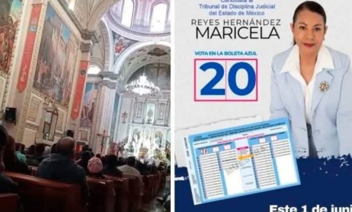 Controversia por uso de parroquia en cierre de campaña en Atizapán
