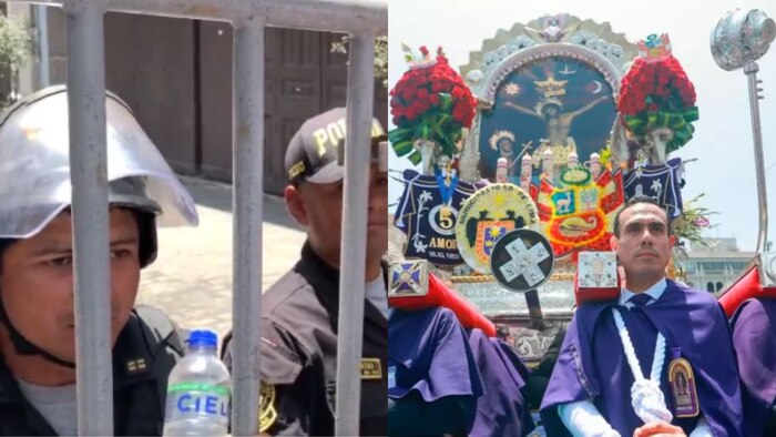 Controversia y seguridad marcan la Procesión del Señor de los Milagros en Lima