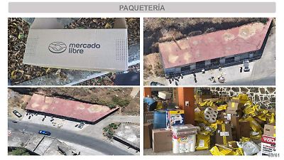 Crimen organizado en Tejupilco: control ilegal de paquetes y extorsión en la distribución de paquetería