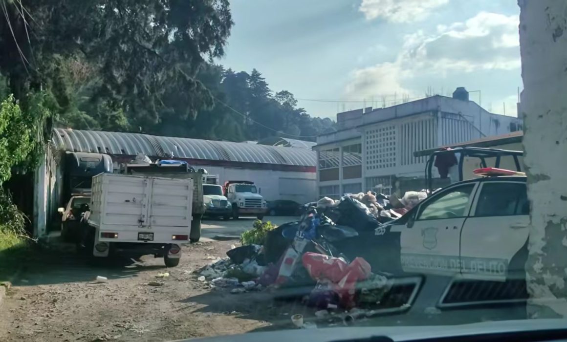 Crisis de basura en Amanalco: calles llenas de desechos y sin respuesta del gobierno municipal