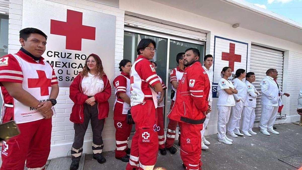 Cruz Roja Toluca inaugura el Puesto de Socorros 'Sauces' para atención médica en la zona norte