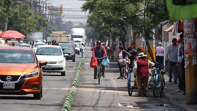 ¿Cuántas personas utilizan cada hora la ciclovía de San Mateo Atenco?