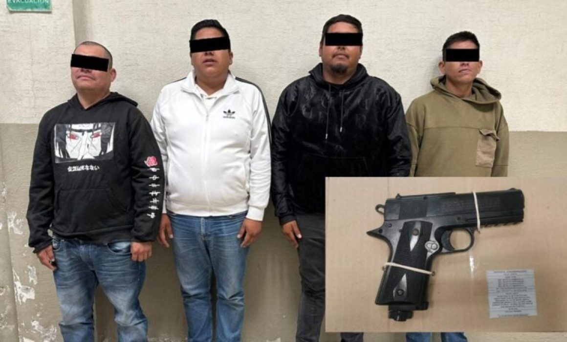 Cuatro detenidos por extorsionar a mujer con préstamos 'gota a gota' en Tezoyuca