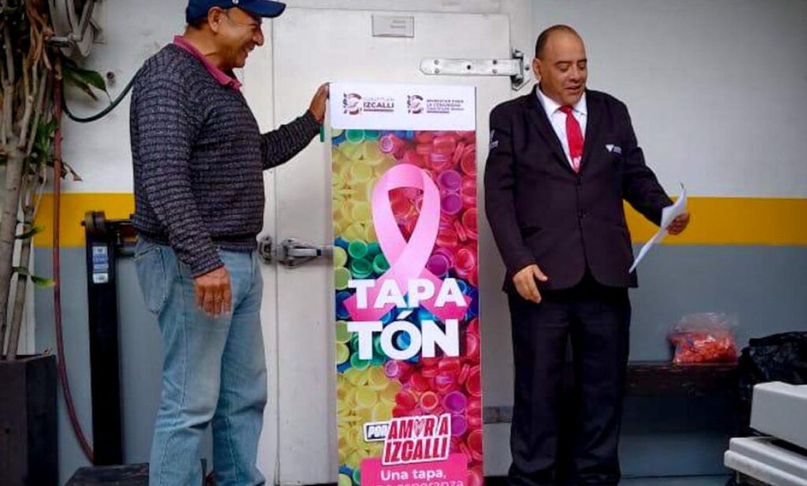 Cuautitlán Izcalli lanza campaña de reciclaje 'Tapatón, por Amor a Izcalli' para apoyar a mujeres con cáncer