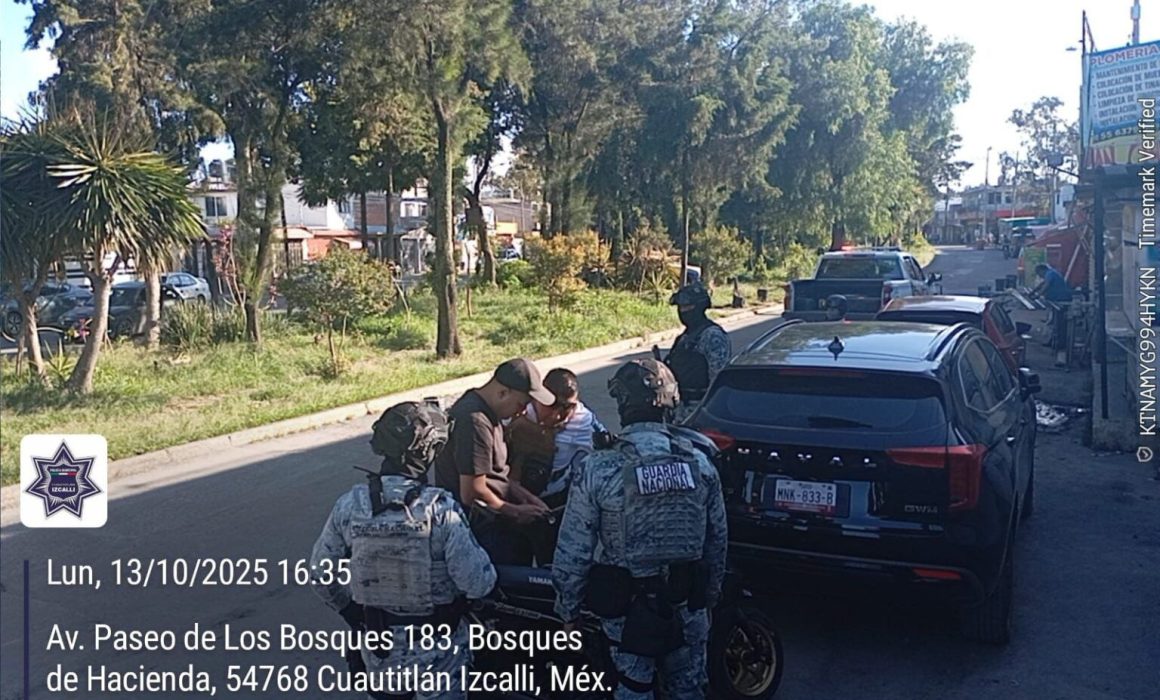 Cuautitlán Izcalli logra reducir 22% en robos de vehículos y autopartes en 2025
