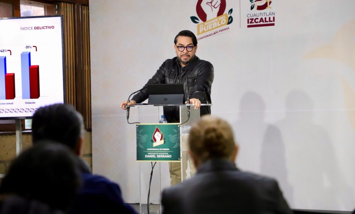 Cuautitlán Izcalli reporta notable reducción en delitos de alto impacto en 2025