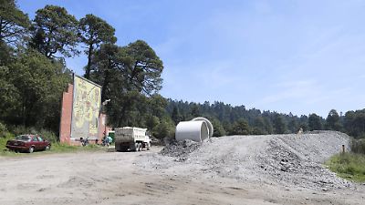 De paraje turístico a almacén de maquinaria: el cambio en El Mapa del Nevado de Toluca
