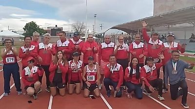 Delegación mexiquense lista para destacar en el Nacional de Atletismo Máster en San Luis Potosí