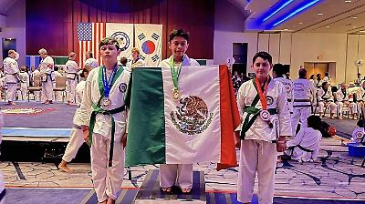 Delegación toluqueña destaca en el Mundial de Tang Soo Do con 36 medallas