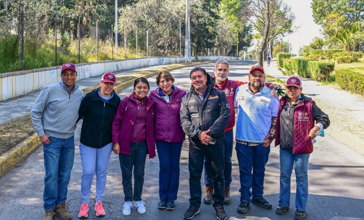 Delfina Gómez Álvarez impulsa la jornada 'Limpiemos Edomex' en Toluca para rehabilitar espacios públicos
