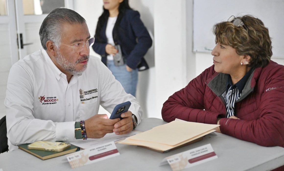 Delfina Gómez Supervisa las Acciones de Rescate y Apoyo en Nezahualcóyotl tras las Fuertes lluvias