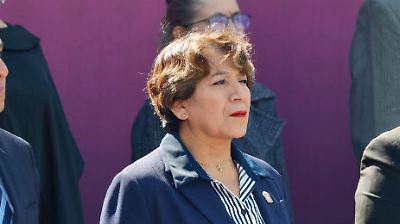 Delfina Gómez admite desafíos en seguridad, salud y medio ambiente, y llama a la participación ciudadana