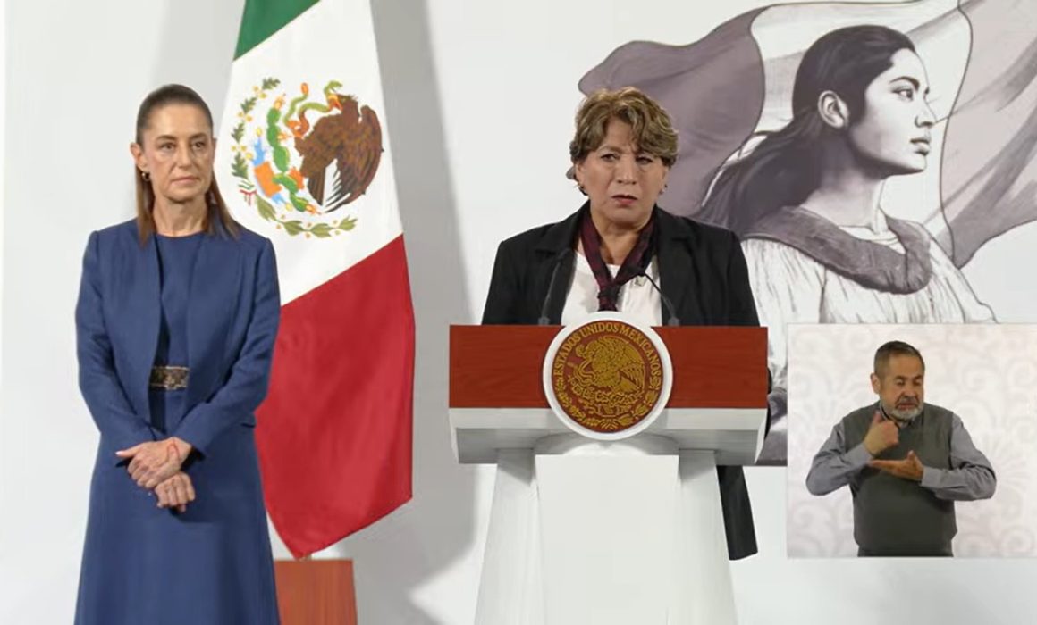 Delfina Gómez agradece el respaldo de autoridades federales para la recuperación en Nezahualcóyotl y Los Reyes La Paz