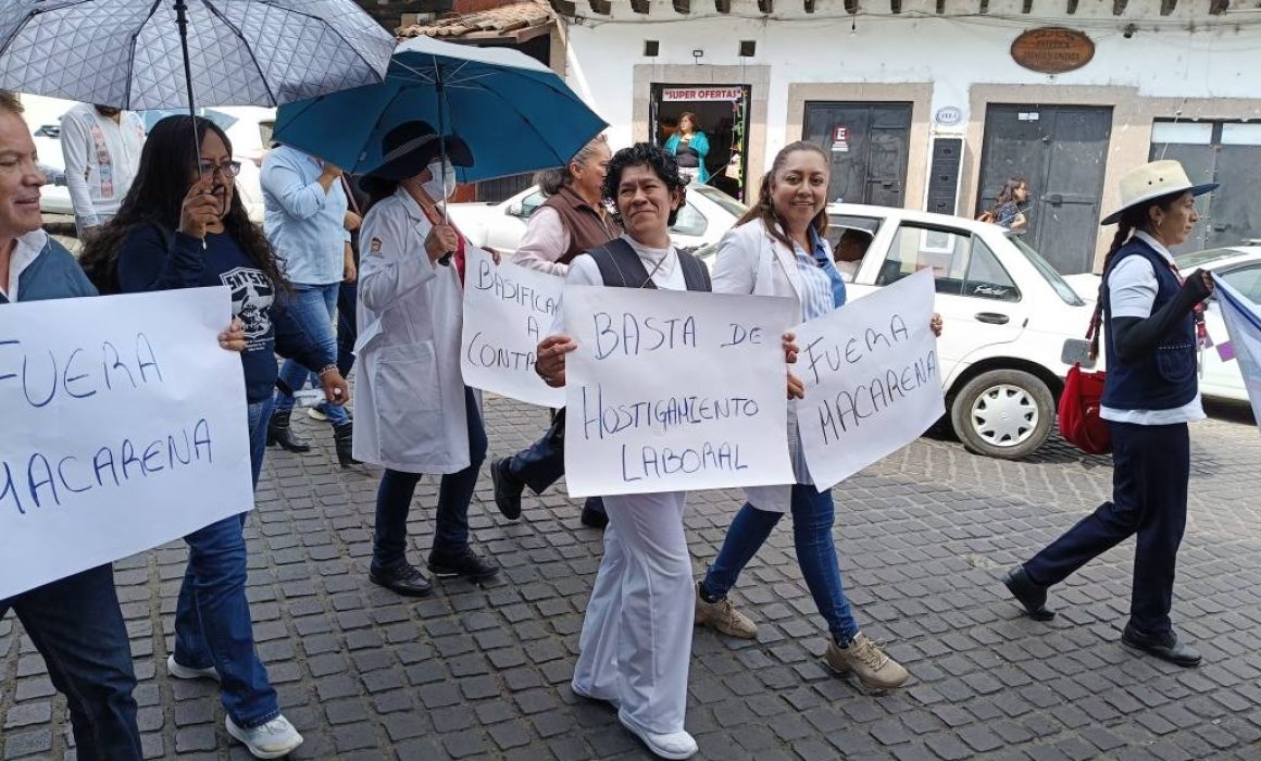 Delfina Gómez atiende peticiones del sindicato de salud en Edomex y concede incentivos económicos