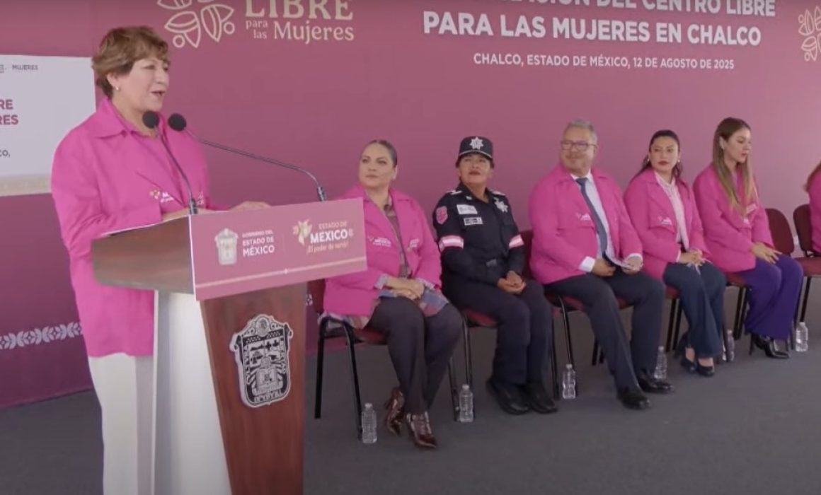 Delfina Gómez inaugura en Chalco el Centro Libre para las Mujeres y reafirma su compromiso con el bienestar femenino