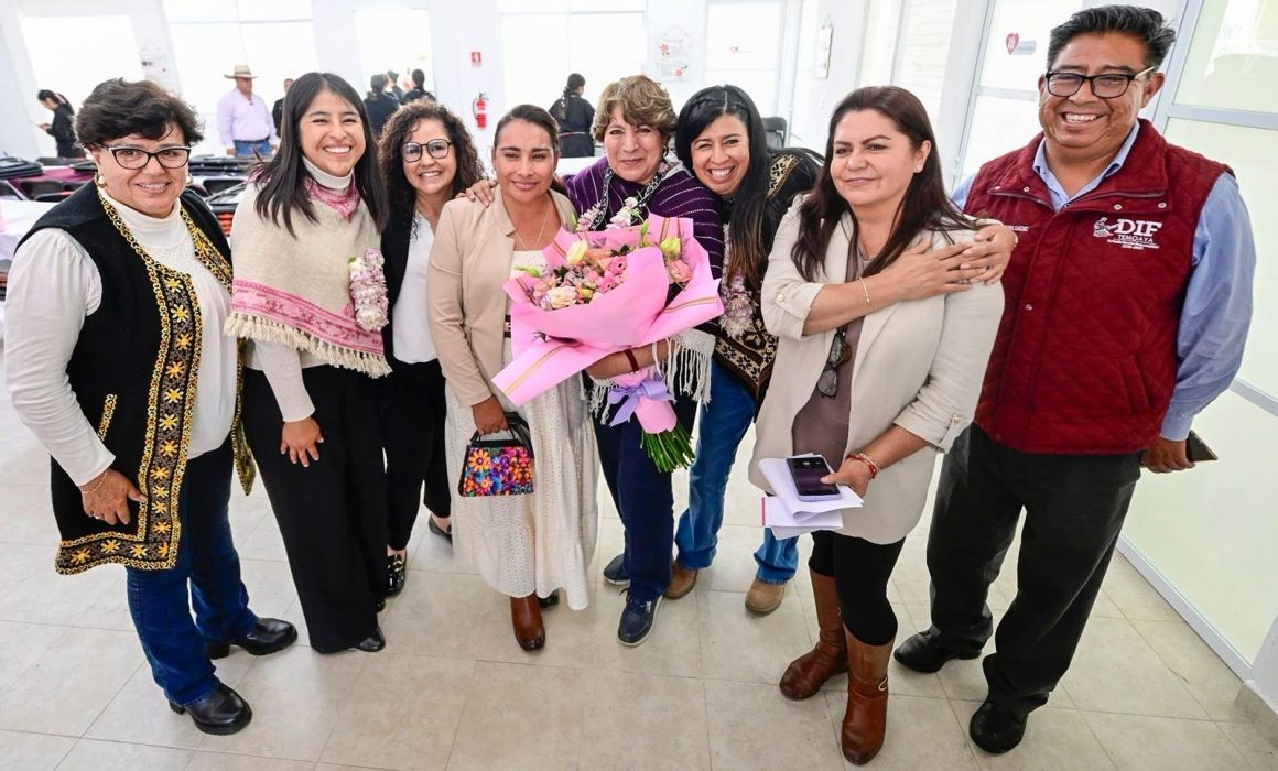 Delfina Gómez inaugura en Temoaya la nueva Clínica de Salud Mental con enfoque intercultural