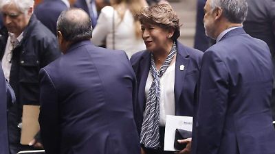 Delfina Gómez respalda a Claudia Sheinbaum en su Primer Informe y resalta avances en seguridad en el Estado de México