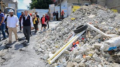 Demolición concluida en Naucalpan tras riesgo de derrumbe en colonia Ampliación Benito Juárez