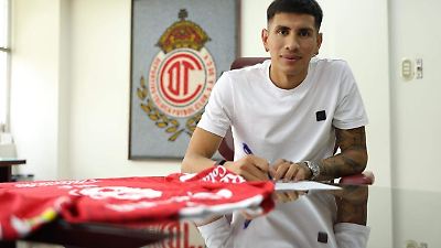 Deportivo Toluca anuncia a Nicolás Castro como su primer refuerzo para el Apertura 2025