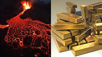 Descubrimiento en Hawái sugiere filtración de oro y metales preciosos del núcleo terrestre