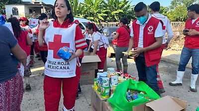 Desde Toluca llega ayuda crucial a Poza Rica, mientras la inundación sigue devastando Palma Sola
