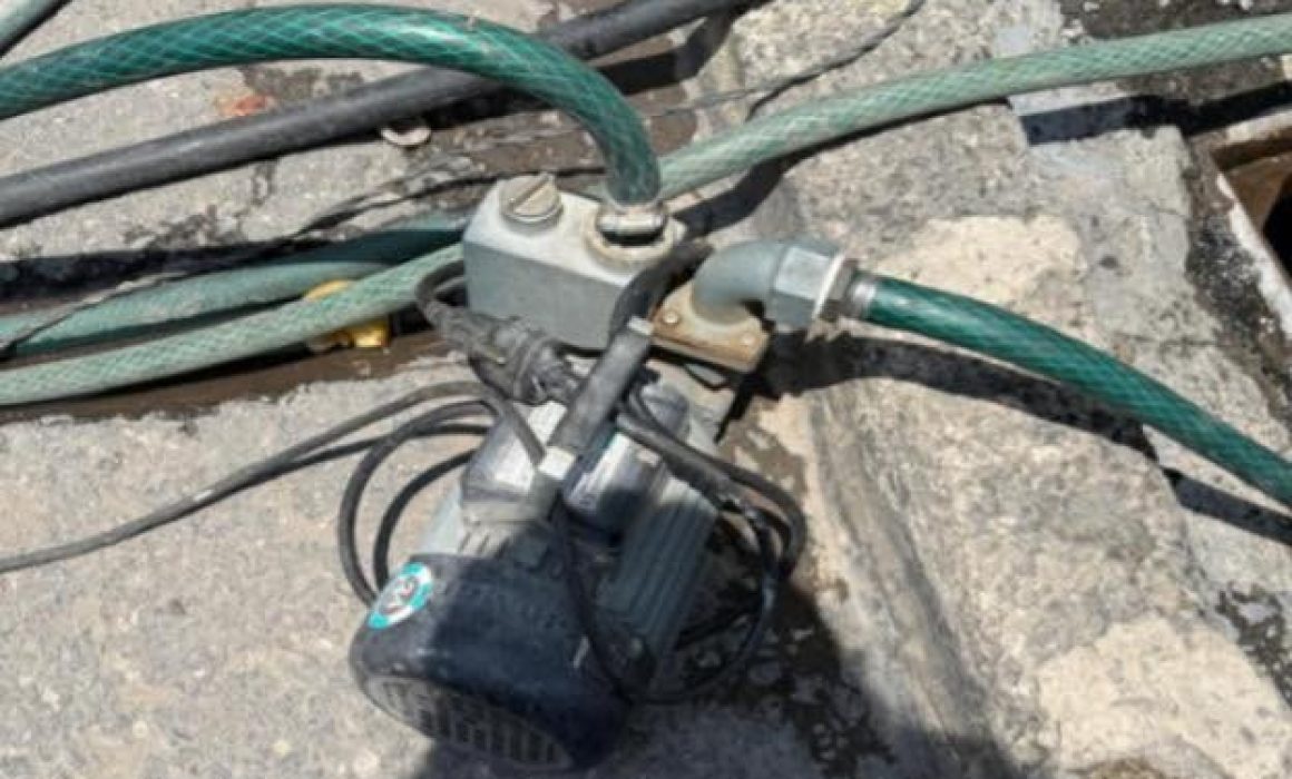 Desmantelan Cuatro Tomas Clancestinas de Agua en Ecatepec y Aseguran 15 Bombas para Uso Ilícito