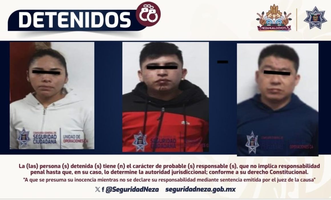 Desmantelan banda con armas y droga en bar de Nezahualcóyotl durante operativo de seguridad