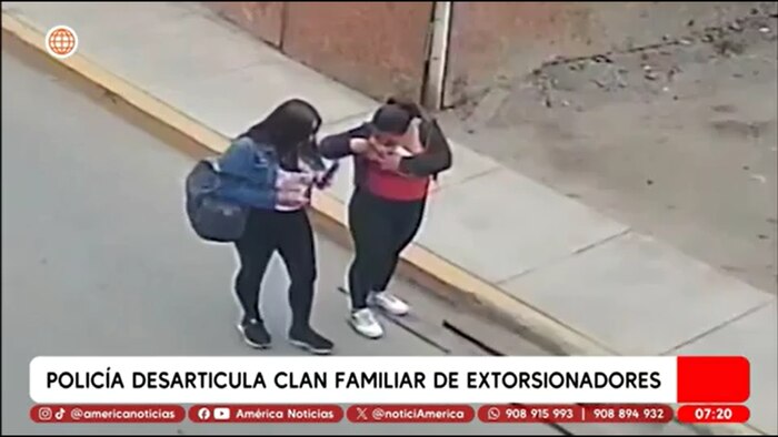 Desmantelan clan familiar dedicado a la extorsión en Callao y San Martín de Porres